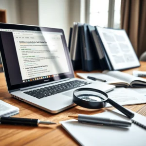 investigación en línea para localizar activos ocultos